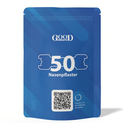 GoodBreath Nasenpflaster - 50 Stück